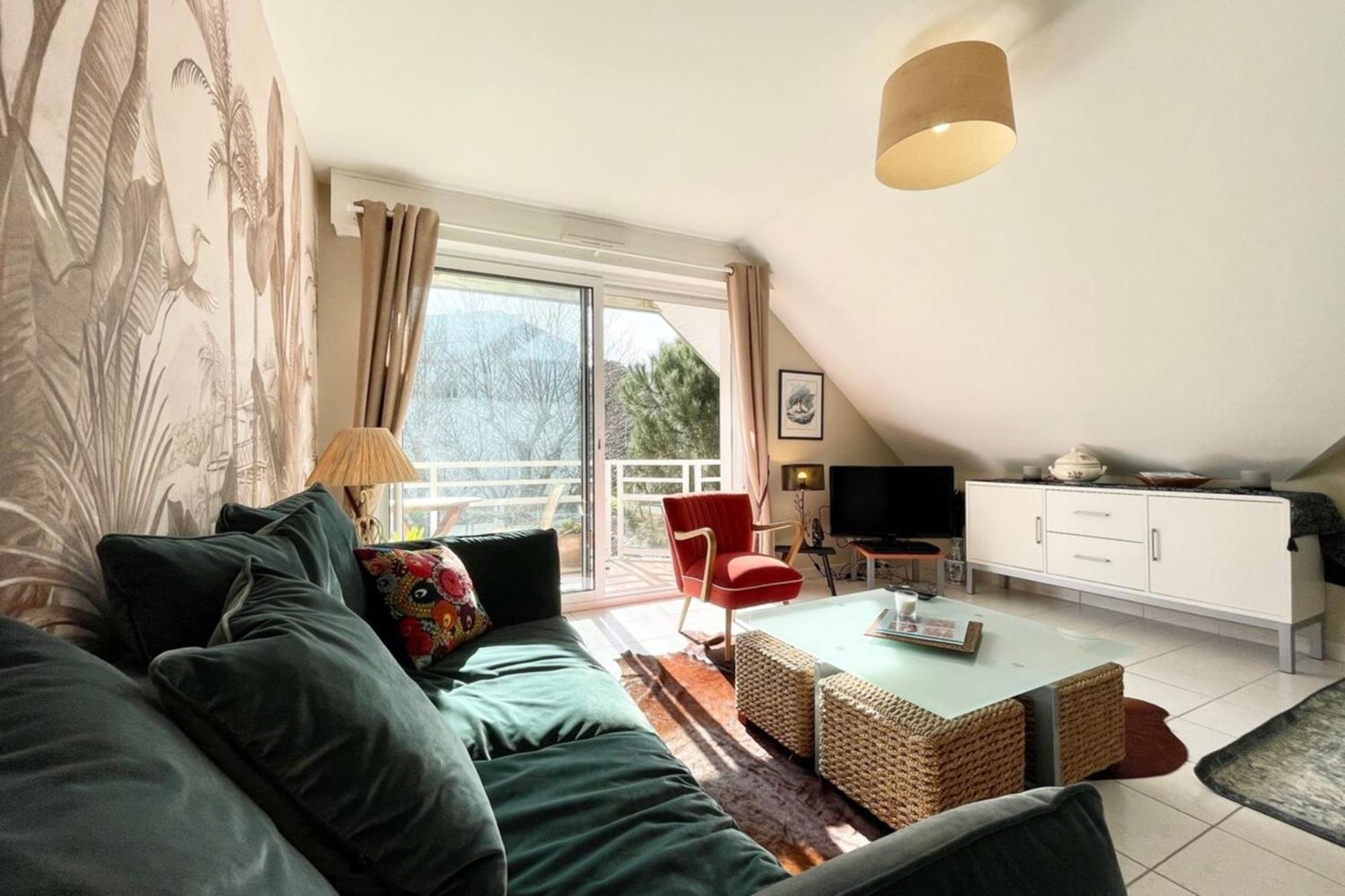 T2 Cosy Balcon 150m Des Plages Appartement *