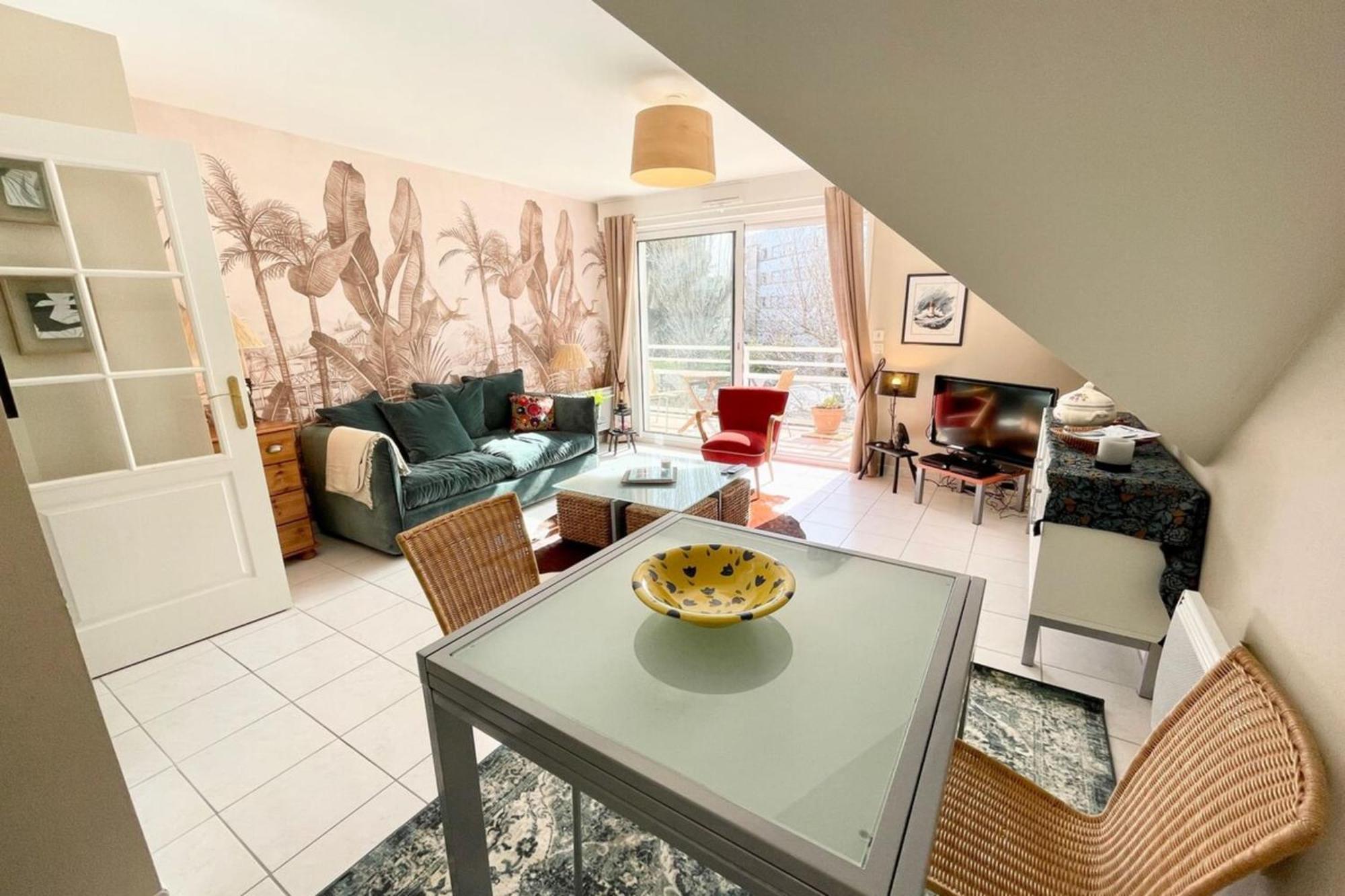 T2 Cosy Balcon 150m Des Plages Appartement Carnac
