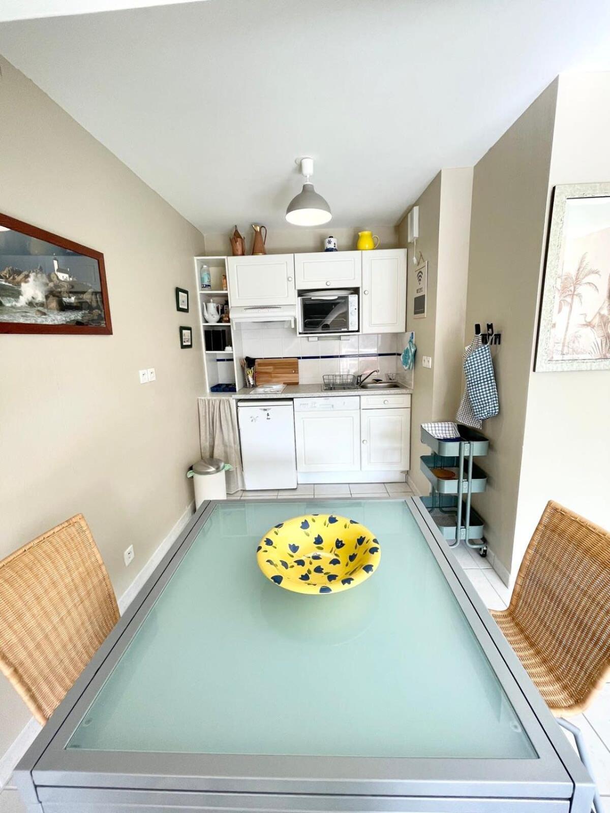 T2 Cosy Balcon 150m Des Plages