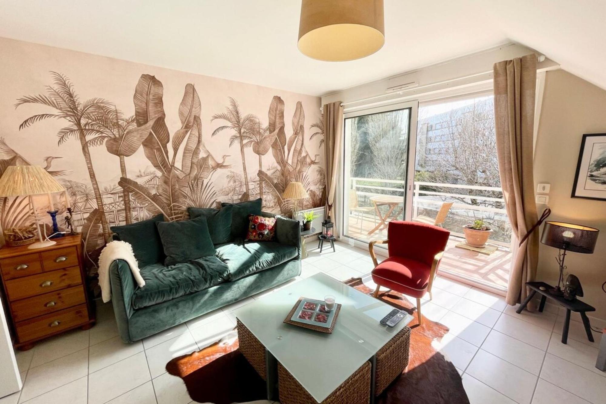 T2 Cosy Balcon 150m Des Plages Appartement Carnac